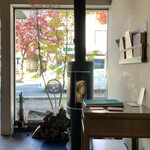 haluta bageri - イートインスペースからの眺め