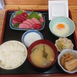 お食事処 にしき - 極上まぐろ定食800円