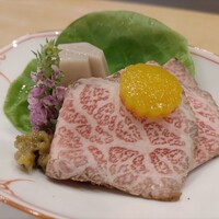 割烹 福甫 - 『牛肉のたたき』