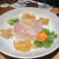 海皇 大阪堂島店 - 中華風鯛のお刺身