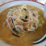 西海亭 - ヤサイラーメンこってり（麺中盛）800円