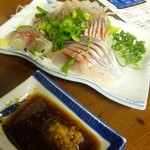 あじのお造り〜