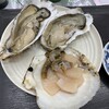 堺本商店 - 帆立、昆布森の牡蠣