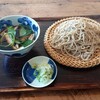 SANGA Soba&Coffee STAND - 鴨ざる大盛り１５００円