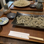 蕎麦切り 春のすけ - 二種食べ比べ