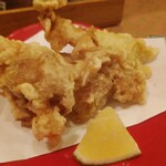 和のごはん みかづき - フグのアラの天ぷら