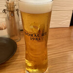 酒処 串武 - この日からの新しい生ビール