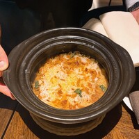 SPICE LAB TOKYO - ⑨和栗とポルチーニ茸のビリヤニ　クミンとヨーグルトソース「ライタ」　スモークしたケツルアズキの煮込み「ダル・マッカニ」シンプルなカリー