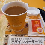 マクドナルド - コーヒーとハッシュドポテト