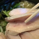 鶏そば ひでよし - 鶏チャーシュー(2021.9.20)