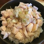 鶏そば ひでよし - 鶏ちゃあ丼200円(2021.9.20)