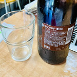 Jaja Uma - 瓶ビールはキリンラガービールの中瓶