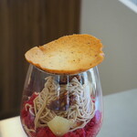 ラトリエ ドゥ ノノ - ヘーゼルナッツとココナッツのラングドシャ　栗形