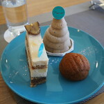 ラトリエ ドゥ ノノ - 栗スイーツ三種