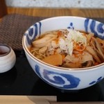 蕎麦蔵 きたみ - けんちん蕎麦 ¥1,050