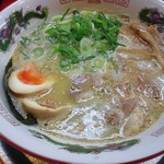 ラーメンたんろん - 鶏白湯博多麺(2012/2)