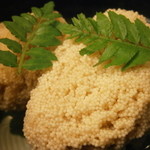 割烹 喜作 - 24年12月　北海道産タラコ　温かいお浸し