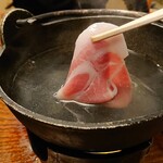 居酒屋 太平記 - 大山ルビー豚のしゃぶしゃぶ
