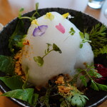 メゾン ケイ - スペシャリテ：レモンドームのサラダ