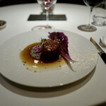 レ セゾン - 出来立てで熱い。勿論プレートも