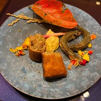 Gibier MIYAMA - 本モロコ　モズクガニ　新蓮根　白味噌