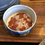 延喜 - トマトとチーズの半ペーストです。