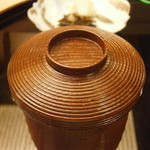 割烹 喜作 - 24年12月　味噌汁椀