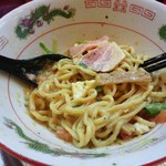 ラーメンたんろん - 赤茄子白鶏冷麺(2012/7)