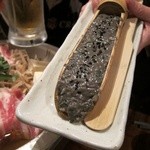 豚バラと黒ゴマ風味の鶏つくね鍋