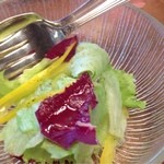 サラダ（これ二人分です）