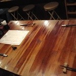 鍋屋　ひろじ - ４人掛けテーブル席