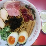 ラーメンたんろん - 秋刀魚ブラックまぜそば(2012/10)