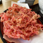 釜あげうどん 団平 - 紅生姜天