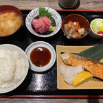 一将丸 - 銀じゃけ塩焼き定食 @1000