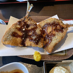 和久 - ソース回しかけ