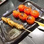 三酉屋 - プチトマト165円、のどっち198円