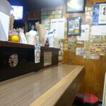 ちどり - こじんまりとしたカウンターですが居心地は抜群です