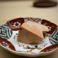 鮨 木場谷 - ◆鮟肝（余市）・・高級な余市の鮟肝タップリ、鮟肝好きとしては嬉しいこと。滑らかな食感でとても美味しい。