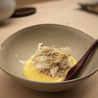 鮨 木場谷 - ◆毛蟹(輪島）、雲丹ソース、しゃり