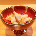 鮨 志の助 - 能登の名産 万寿貝のバター焼き
