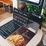 アイカフェ - いろんな所にクマがいます