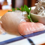 BLUE WOOD CAFE - 平目とエンガワ