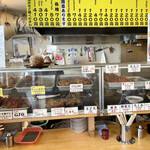 一〇そば - 天ぷらケース。目移り必須