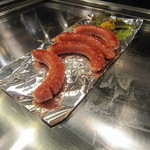 広島流お好み焼き 秀 - ウインナー焼き　400円
      
      
      