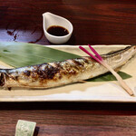 宵ノねこ - 秋刀魚 炭炙り焼き