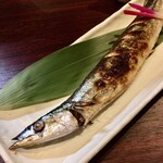 宵ノねこ - 秋刀魚 炭炙り焼き