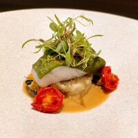 レストラン ラ・フロレゾン・ドゥ・タケウチ - 北海道産鱈のブレゼ