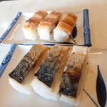 美園食品本店 - 焼鯖寿司＆穴子寿司 2021年11月