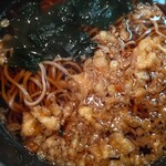Sanshiyou an - たぬき蕎麦、アップ