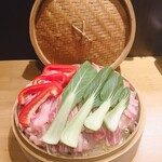 ちゃんこや 大関 - せいろ蒸し